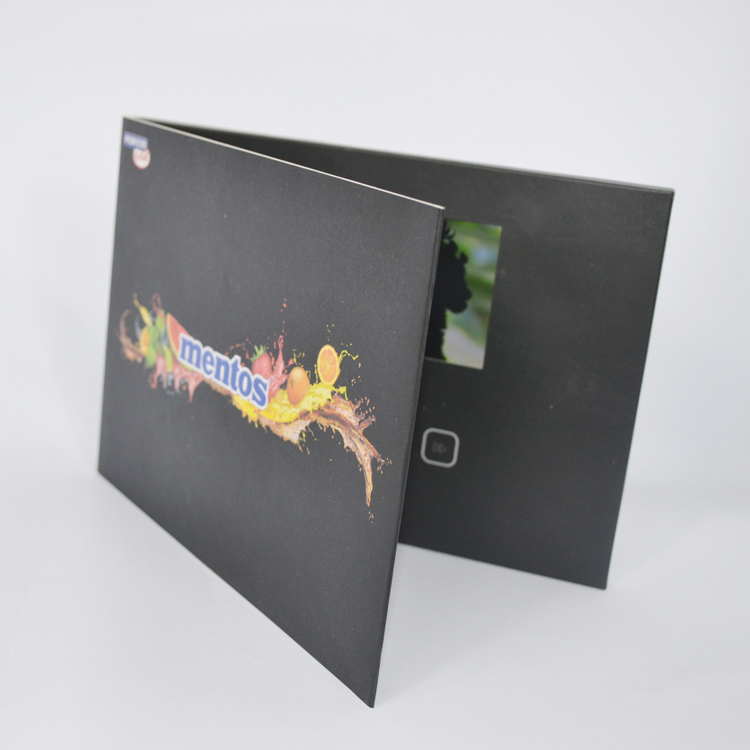 专业定制 4.3寸视频贺卡 视频介绍书 广告宣传册